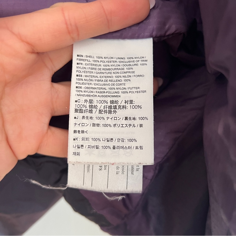 Arc’teryx Atom LT Hoody Women’s Purple Sapphire Insulated Jacket Size Medium - Picture 9 of 11